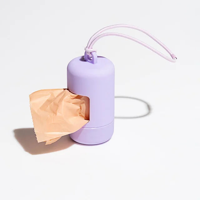 Dog Poop Bag Dispensers in Purple