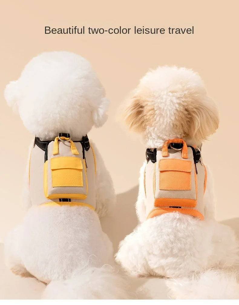 Dog Harness Backpack