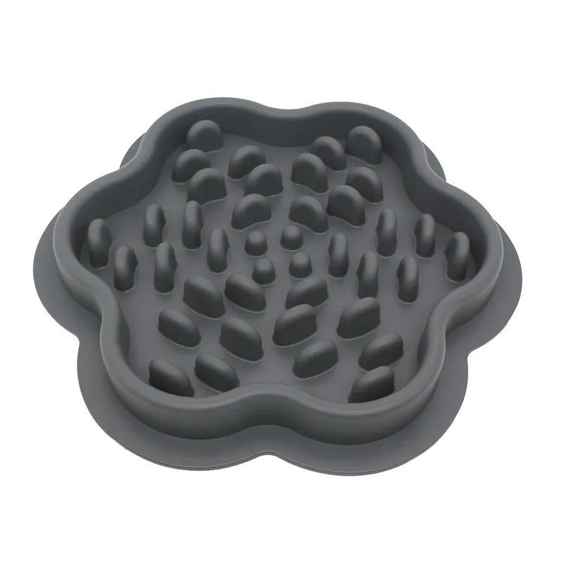 Slow Feeder Bowls For Dogs in Dark Gray