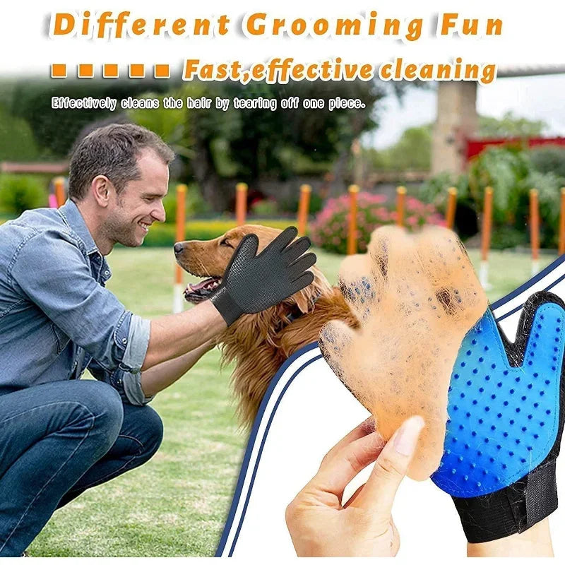 Glove For Brushing Dogs