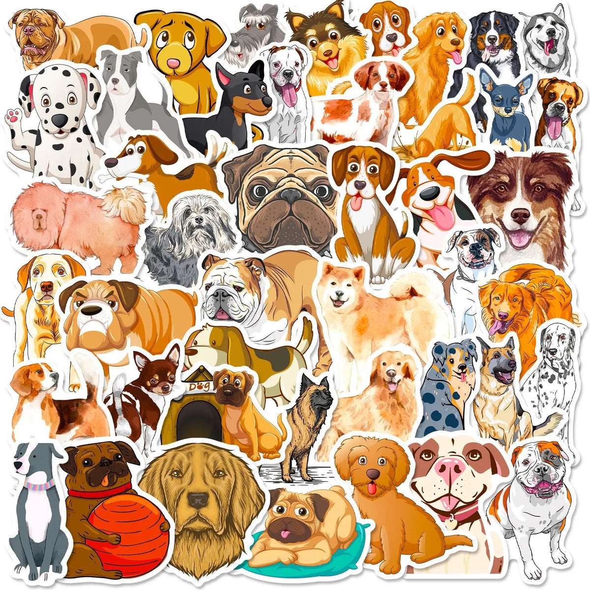Cartoon Dog Sticker, photo 2