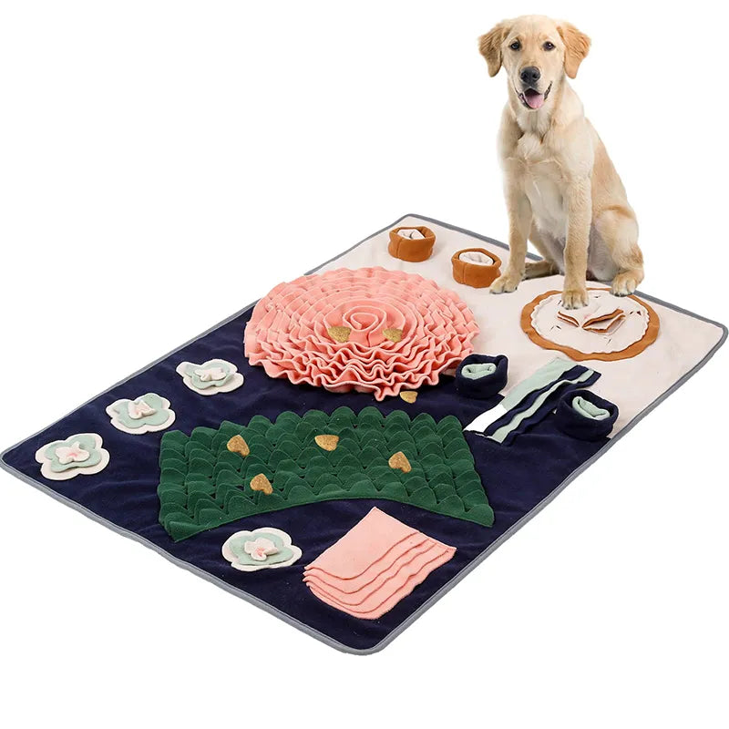 Dog Snuffle Mat in Big flower
