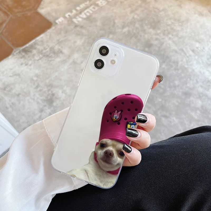 Chihuahua iPhone Case in Pink