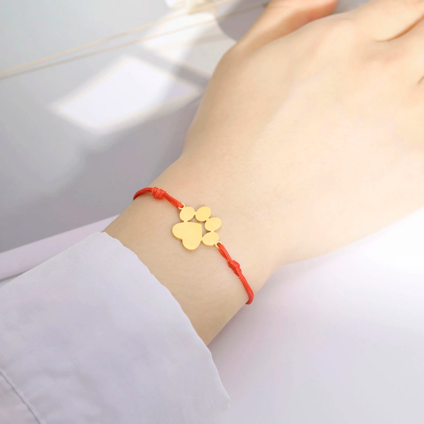 Lucky Dog Paw Bracelet