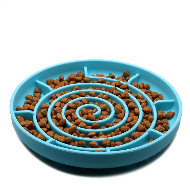 Slow Feeder For Dog in Indigo
