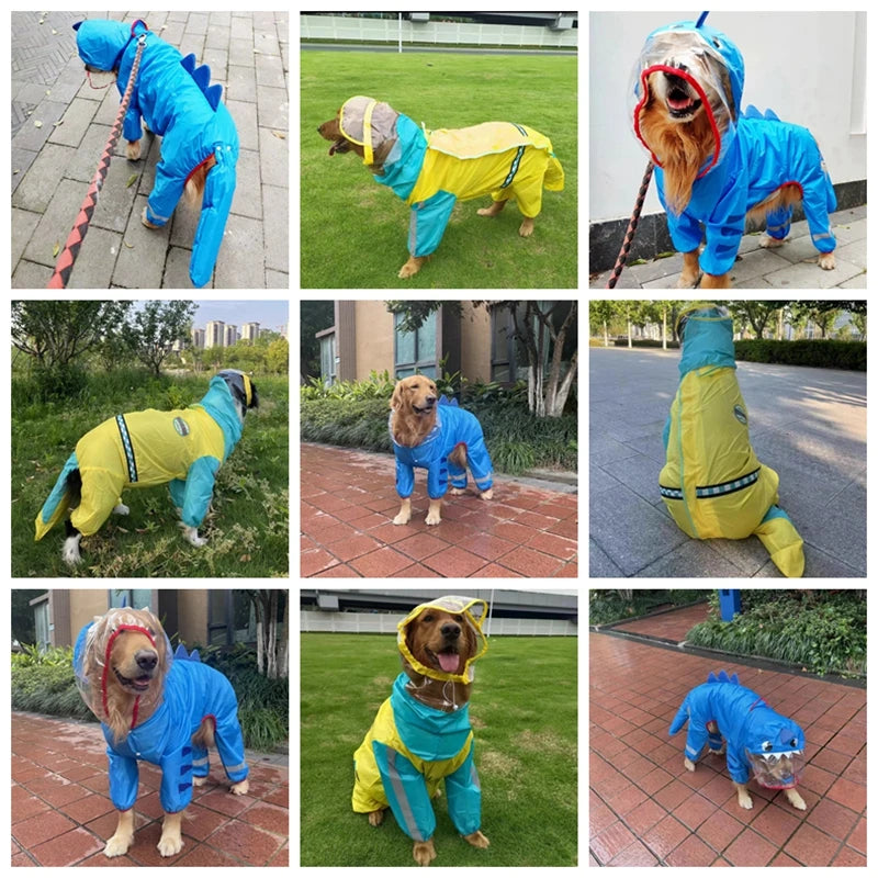 Dinosaur Dog Raincoat, photo 2