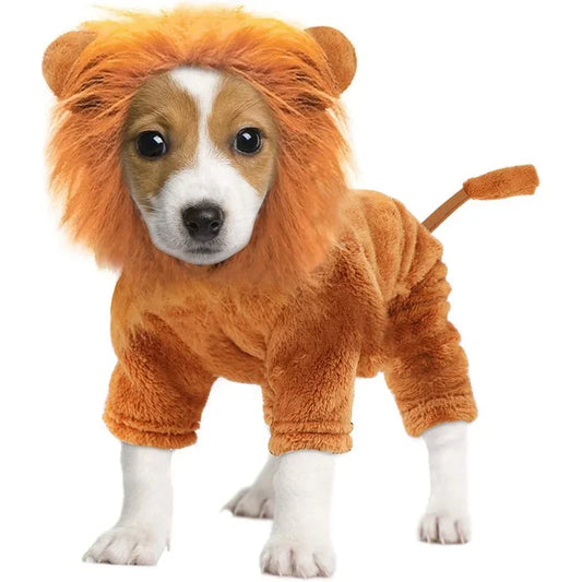 Dog Halloween Costumes Lion