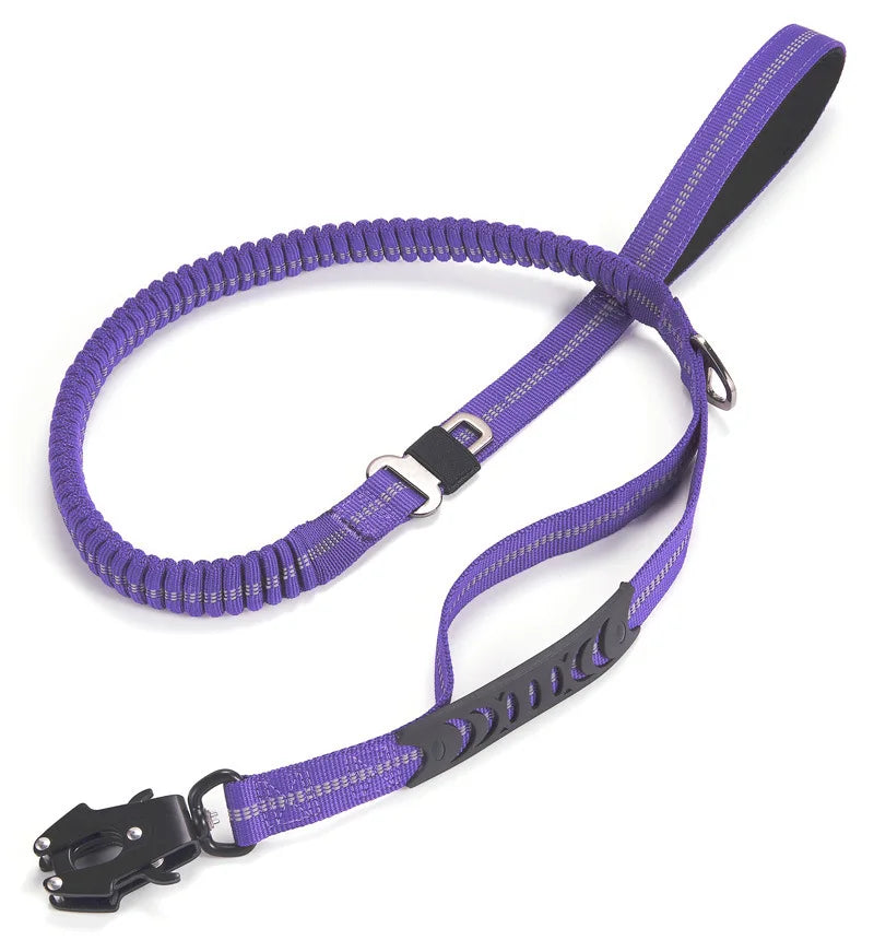 Tactical Dog Leash in Purple