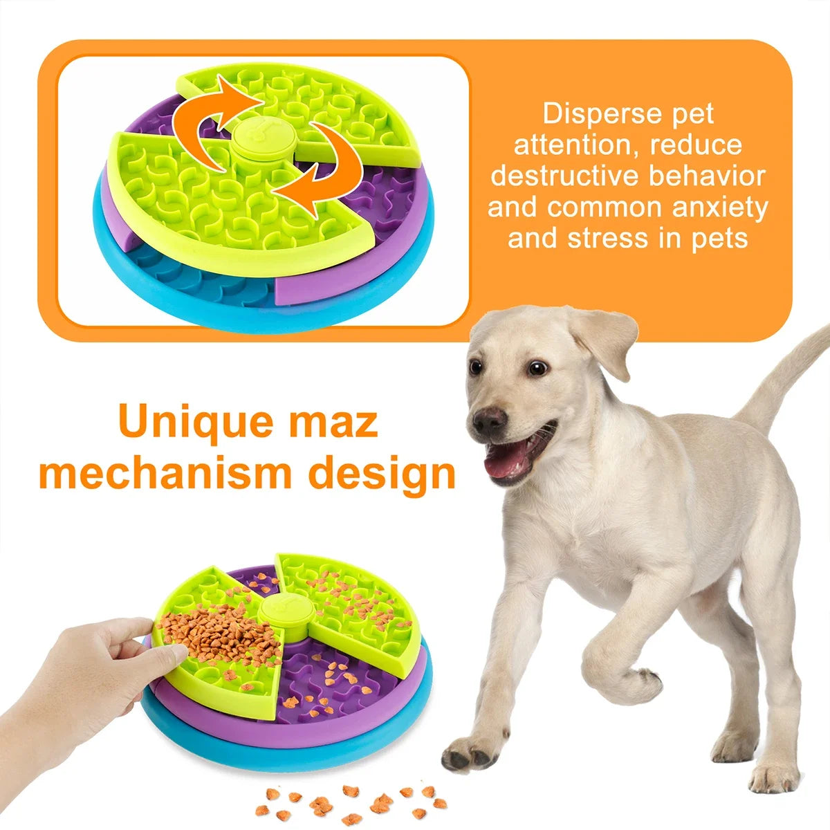 Slow Feeder Bowl For Dogs