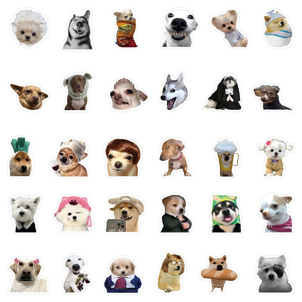 Kawaii Dog Stickers