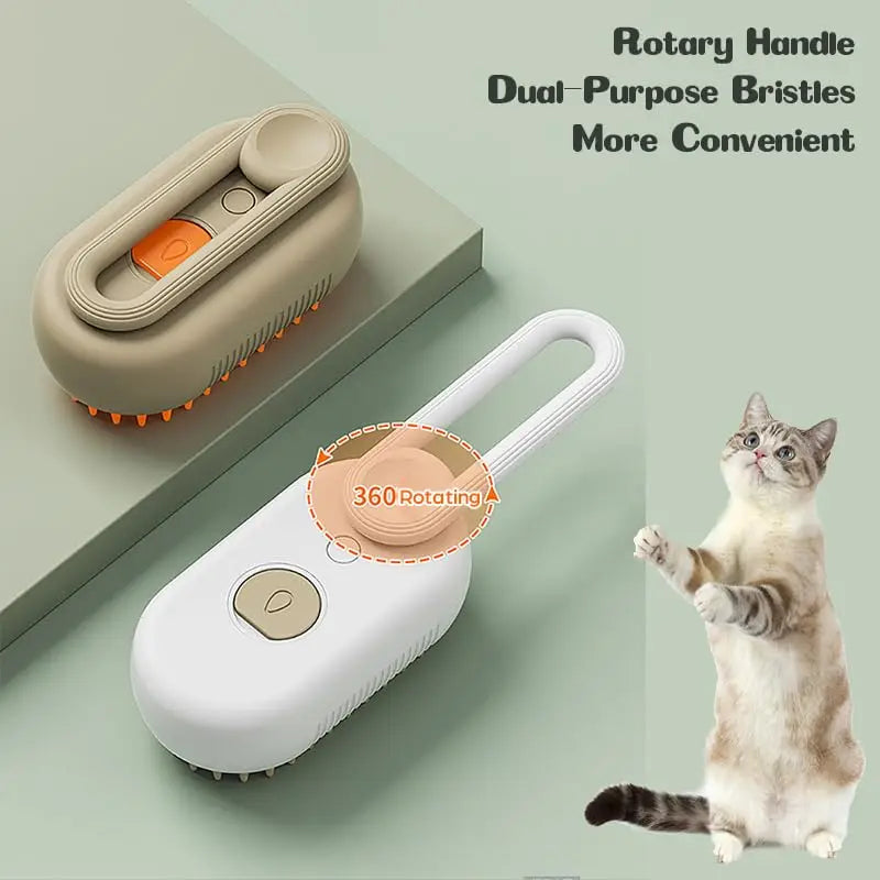 Steamy Brush For Dog