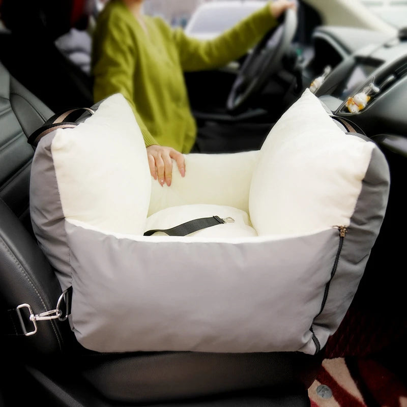Dog Car Seats For Small Dogs in Gray