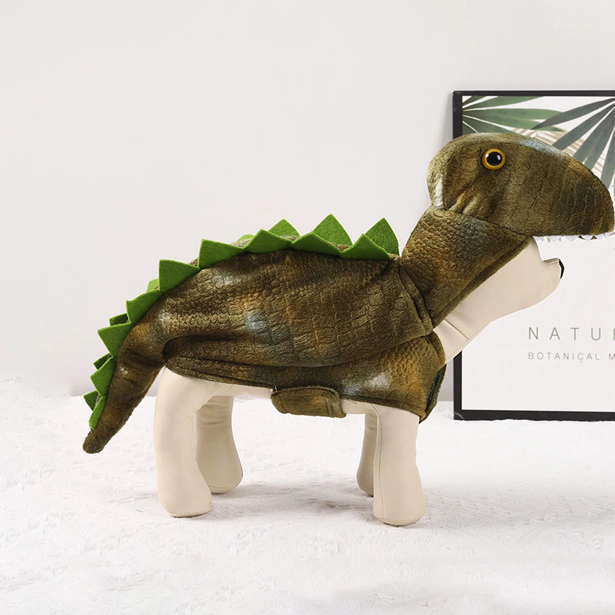 Dog Dinosaur Costume in Green