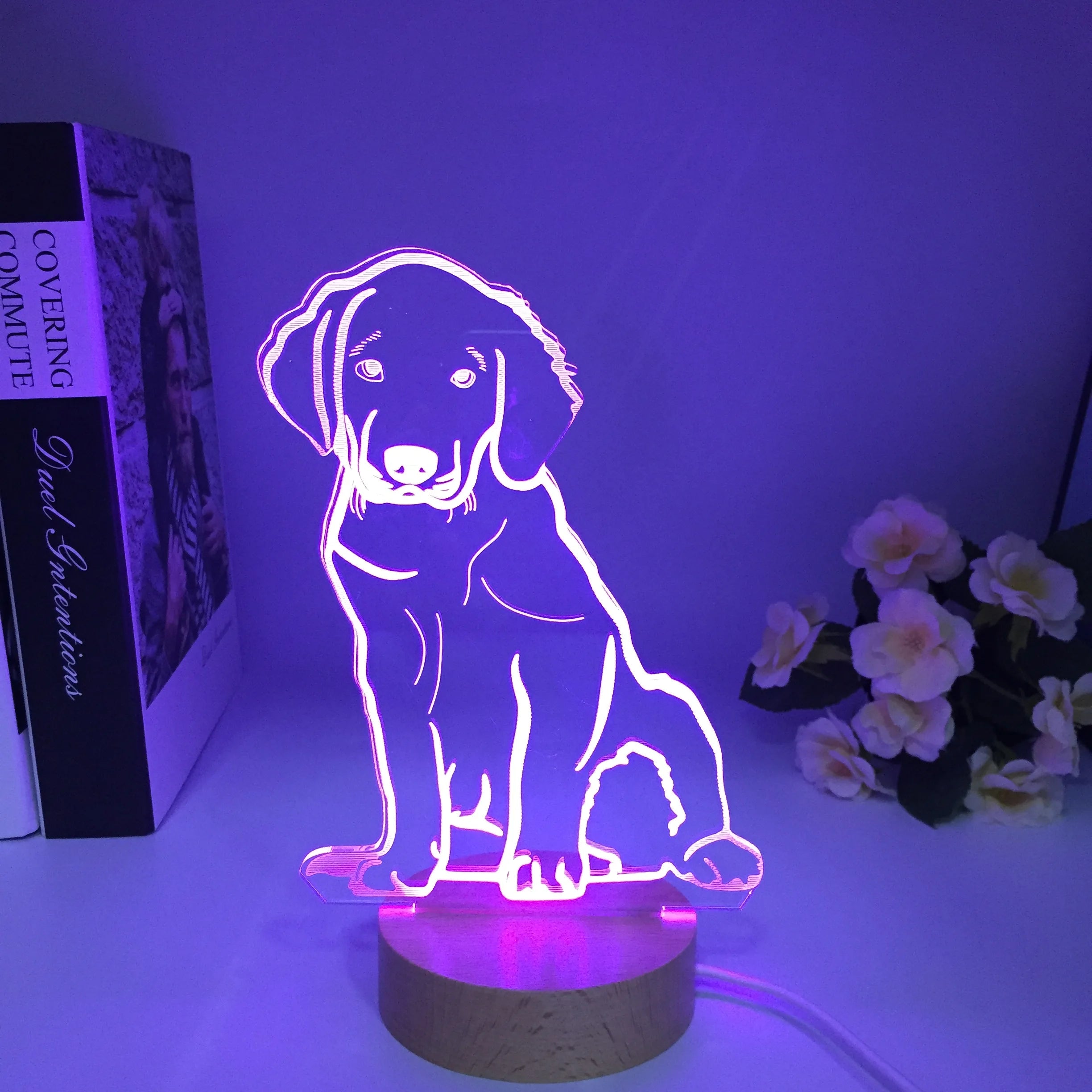 Dog Lamp Sign