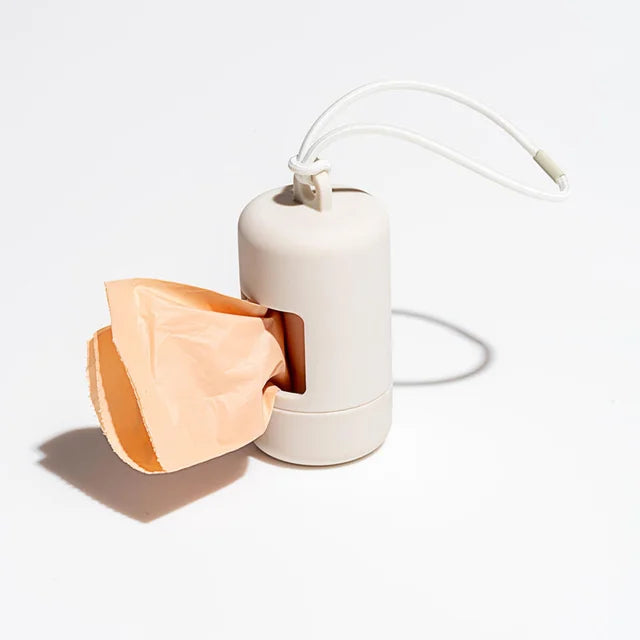Dog Poop Bag Dispensers in Light Grey