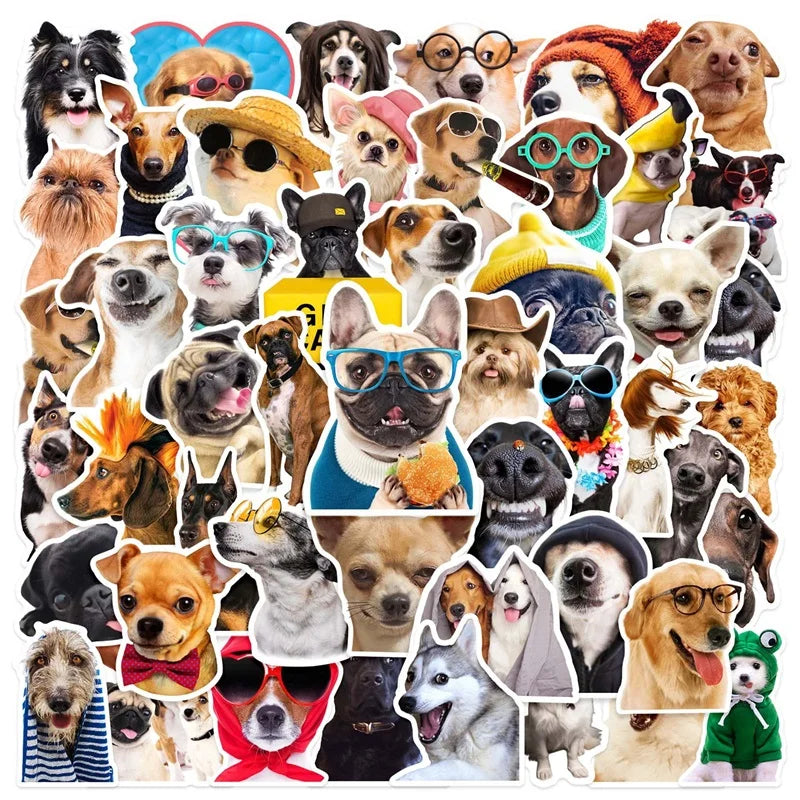 Dog Stickers in 50Pcs