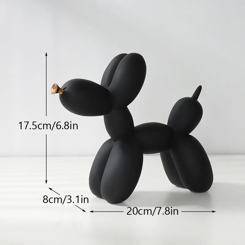 Resin Balloon Dog Figurines