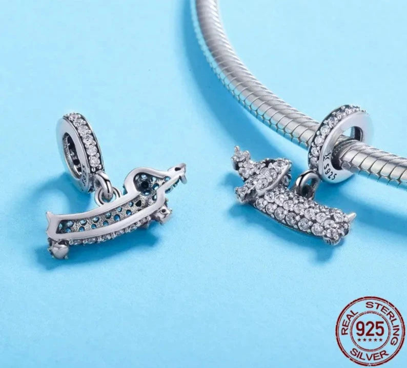 Sterling Dog Charms