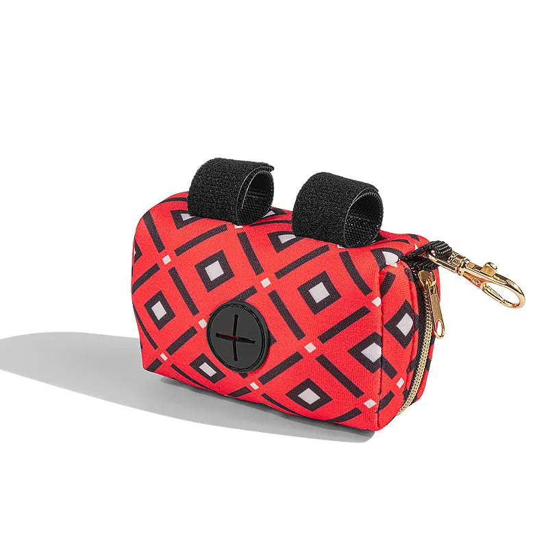 Dog Waste Bag Dispenser in Red