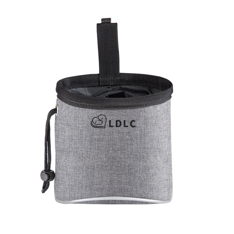 Dog Training Treat Bag in Gray