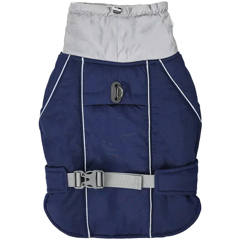 Waterproof Dog Jacket in Blue
