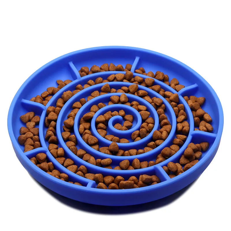 Slow Feeder For Dog in Dark Blue