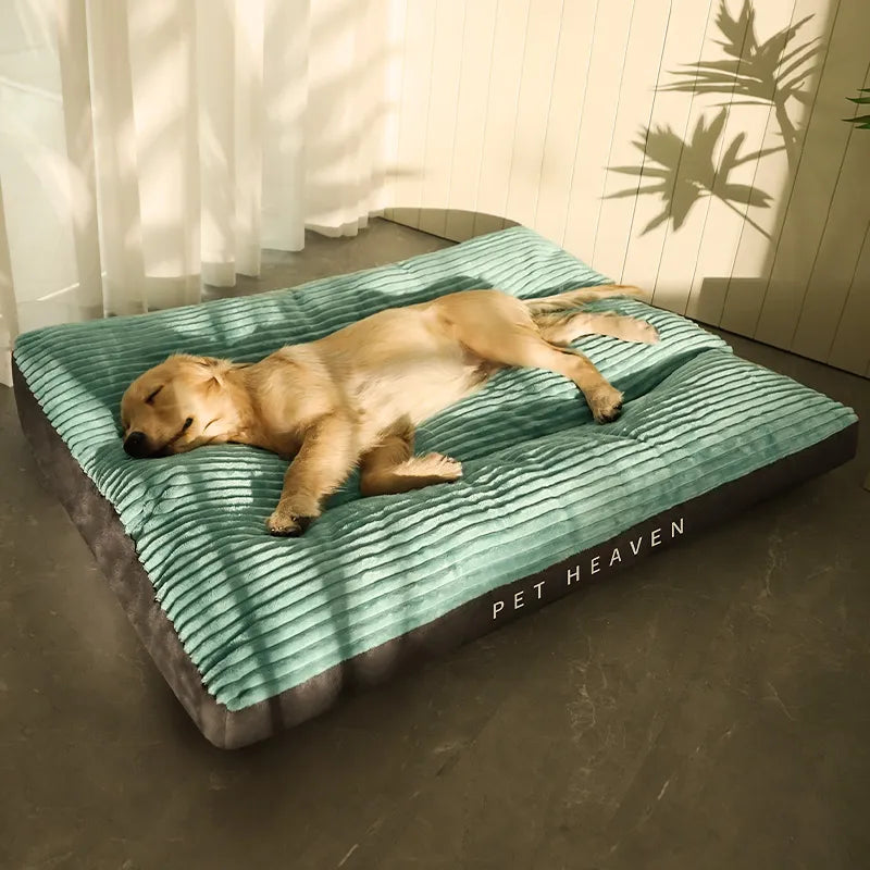 Large Dog Bed in Green