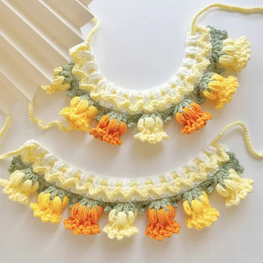 Knitted Dog Collar