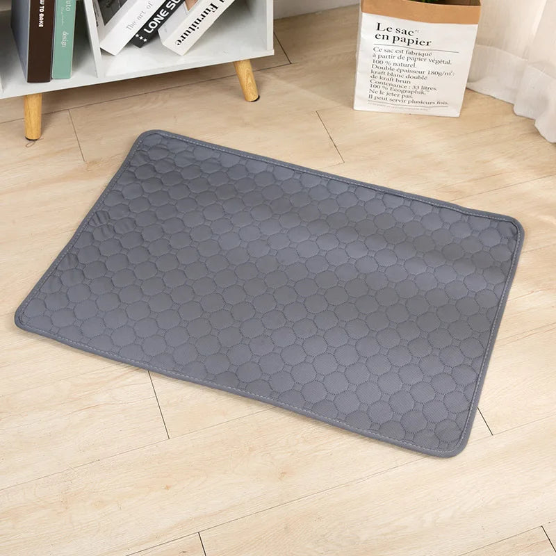 Washable Dog Pee Mat in Grey