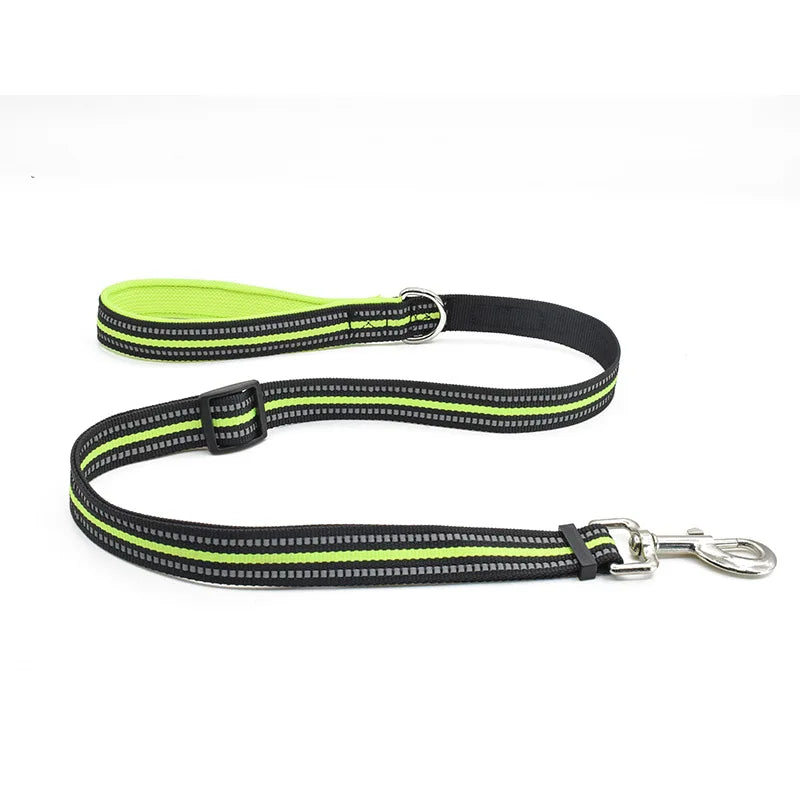 Personalized Dog Harness No Pull in Green Leash