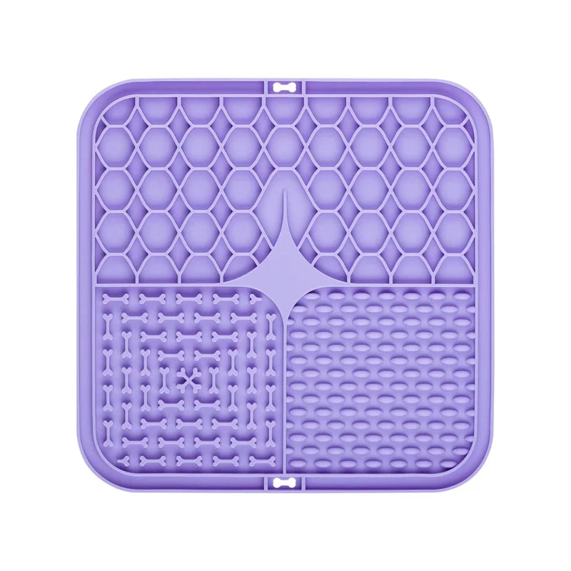 Lick Mat Dog in Purple