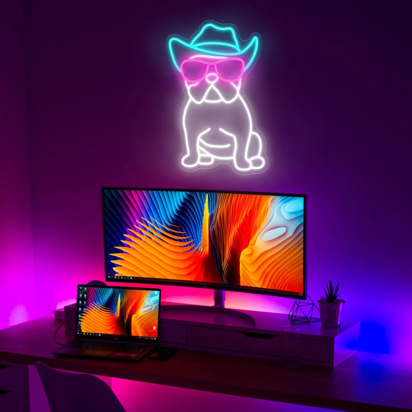 French Bulldog Neon Sign