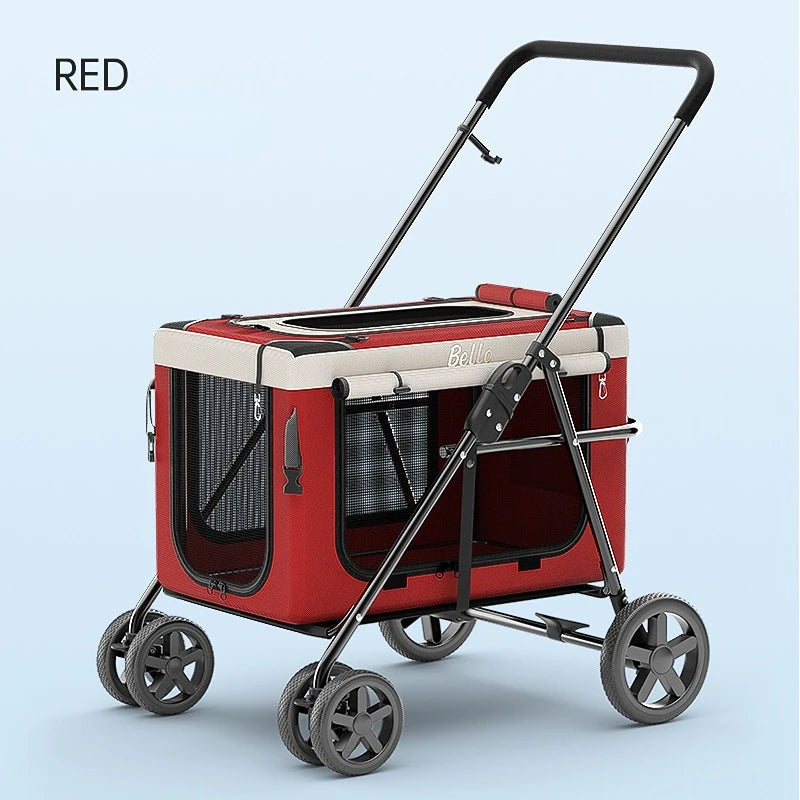 Stroller For Dog in Red