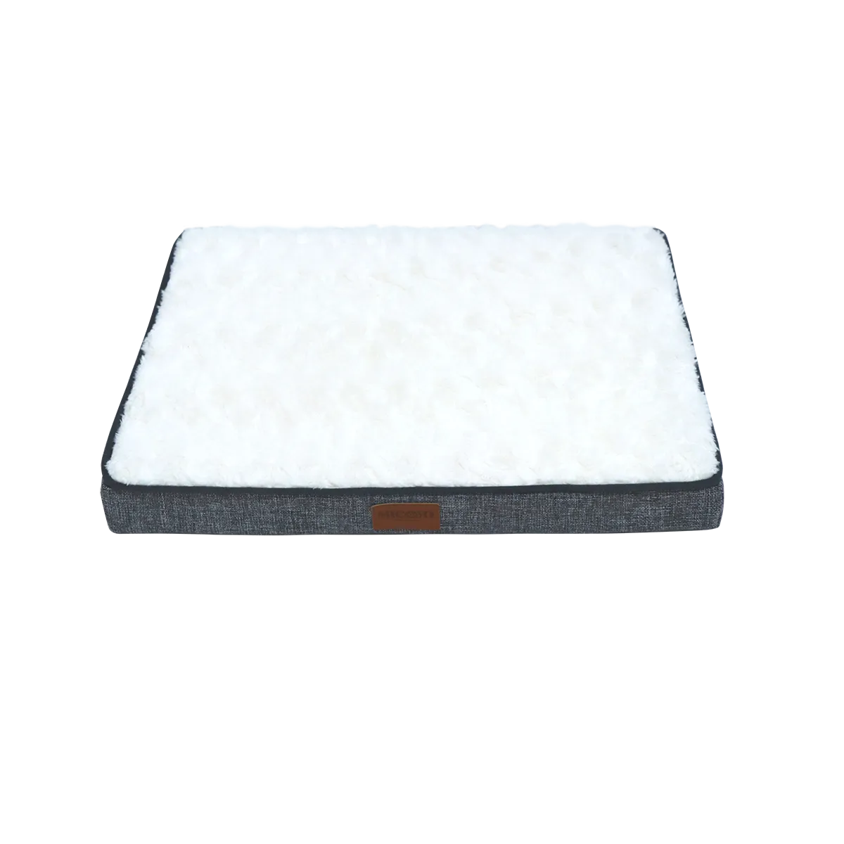 Memory Foam Dog Mat in White