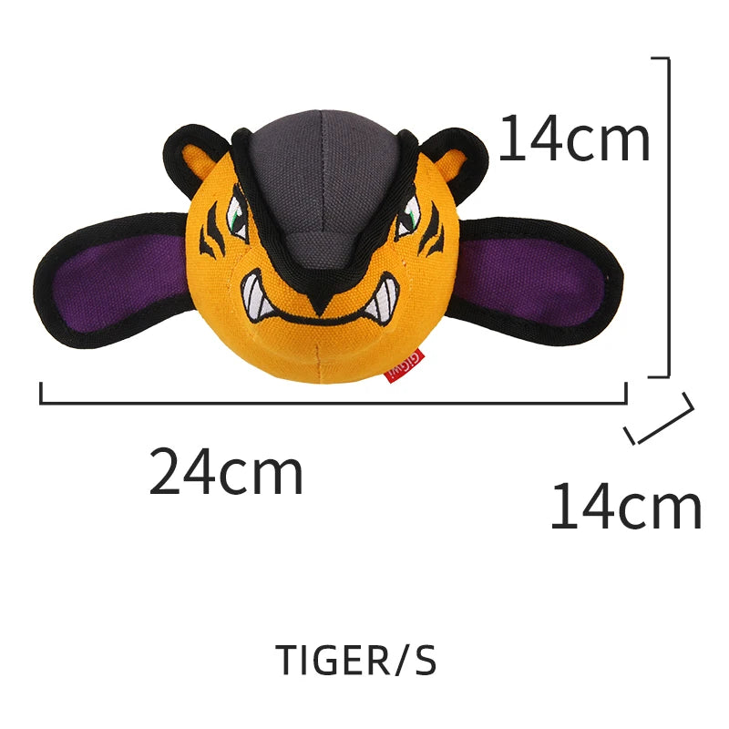 Dura Play Dog Ball in Tiger S