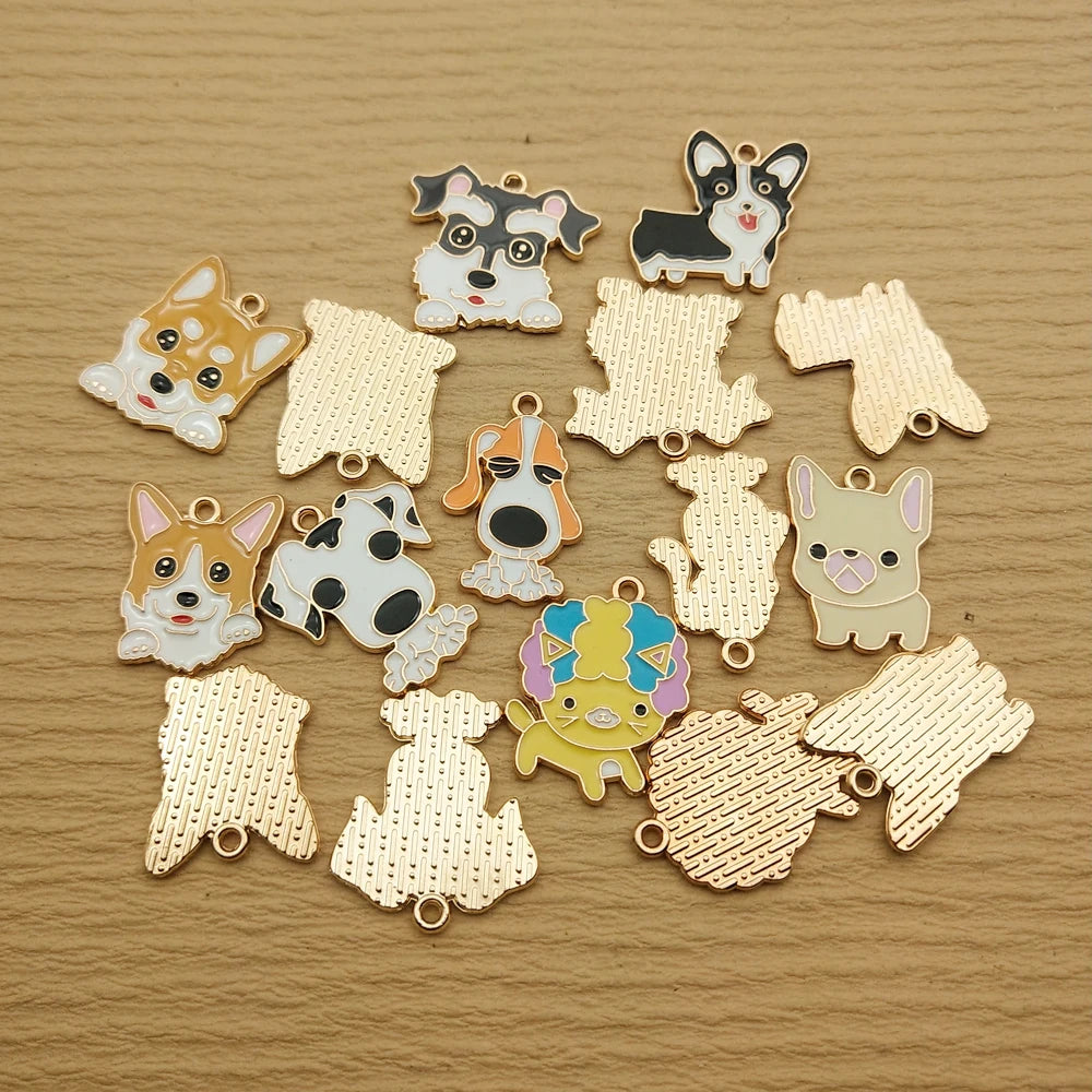 Dog Charms For Jewelry Making