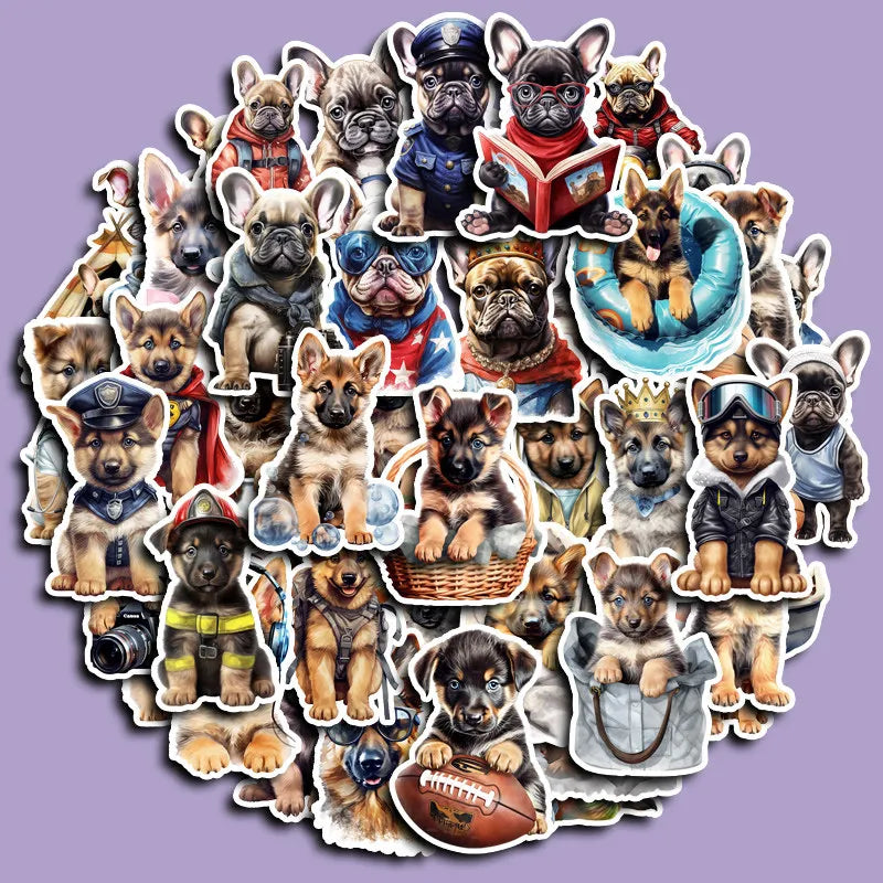 German Shepherd Stickers