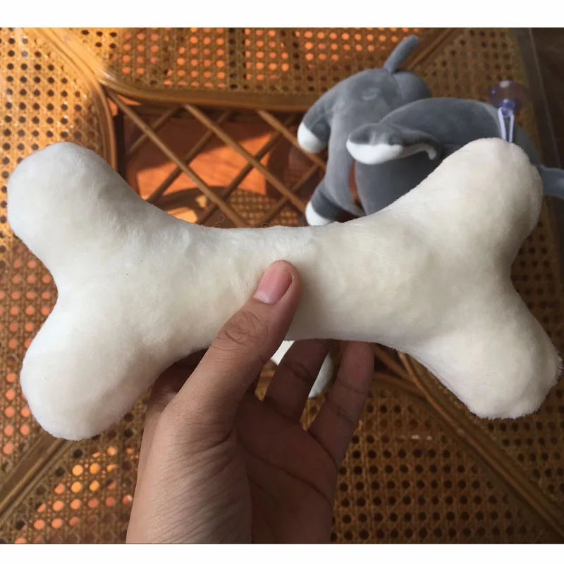 Plush Dog Bone Toy