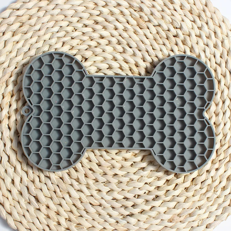 Lick Mat For Dogs in Grey