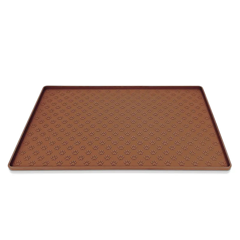 Dog Food Placemat in Brown