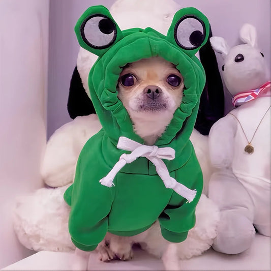 Frog Hoodies For Dog