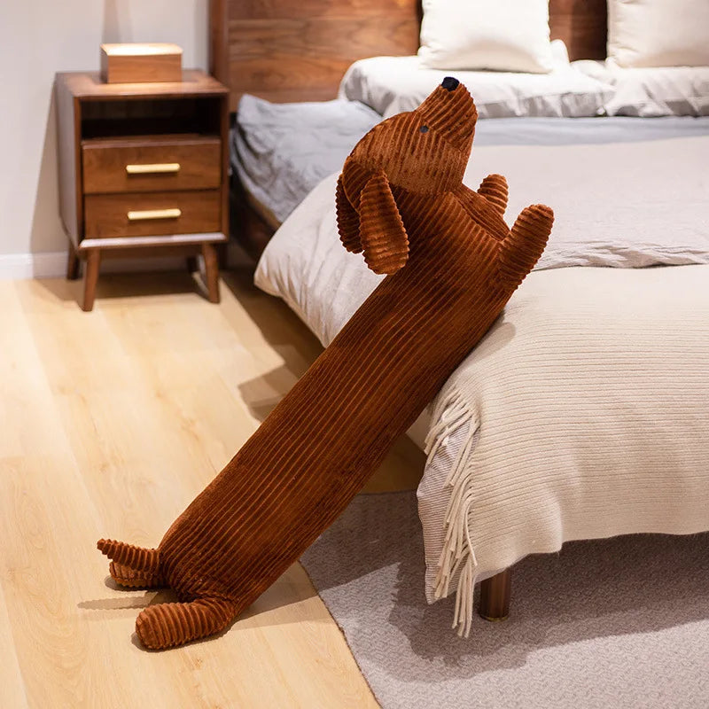 Dachshund Pillow in Brown