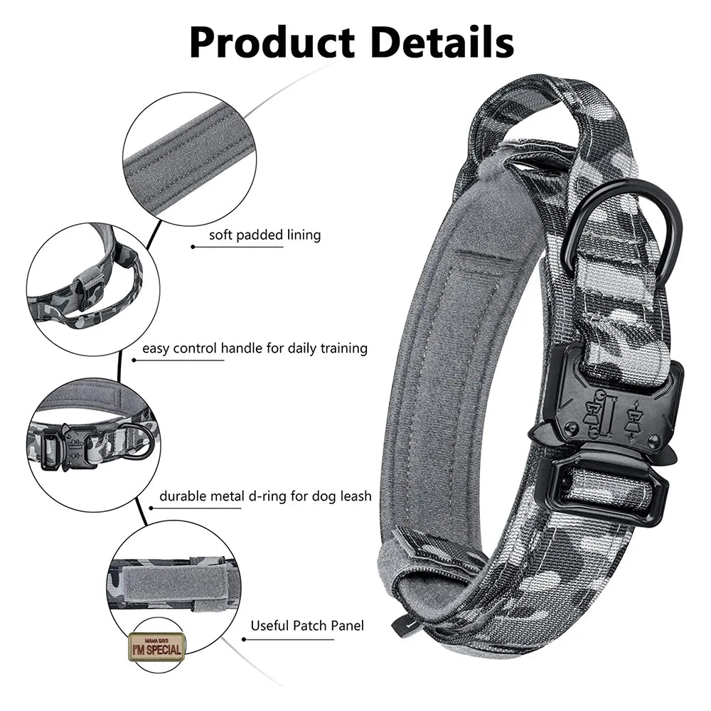 Tactical Dog Collar and Leash