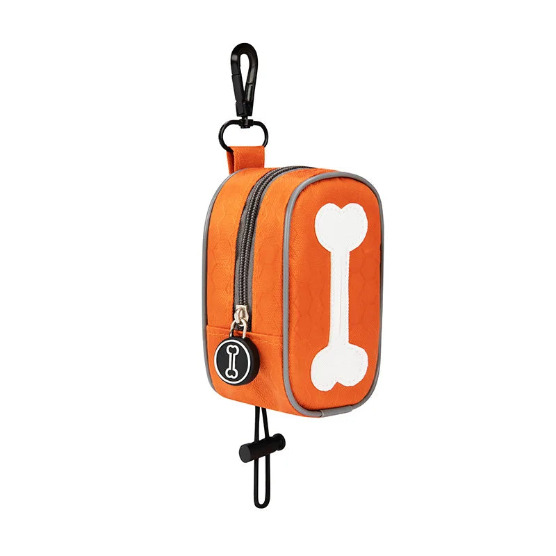 Dog Bag Dispenser in Orange