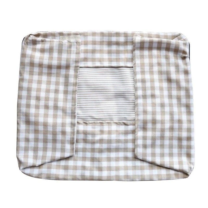 Indoor Dog Bed in Khaki Bed cover