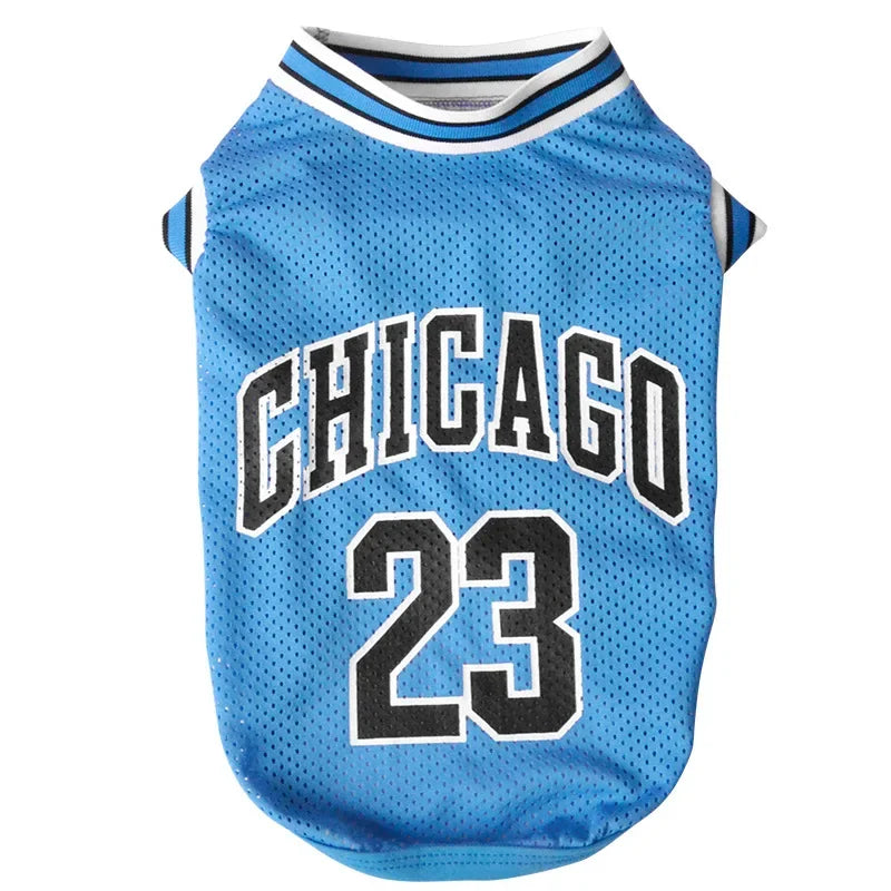 Basketball Jerseys For Dogs in Blue