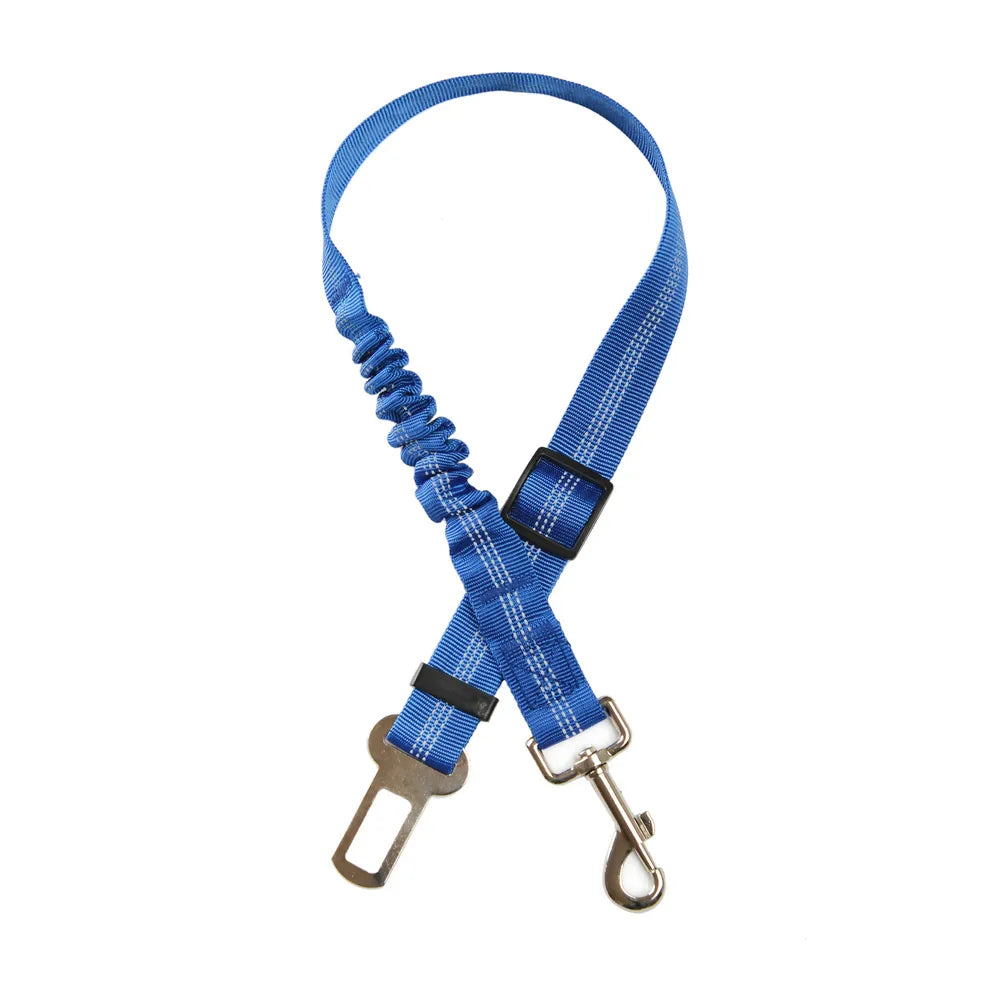 Dog Seat Belt For Car in Blue