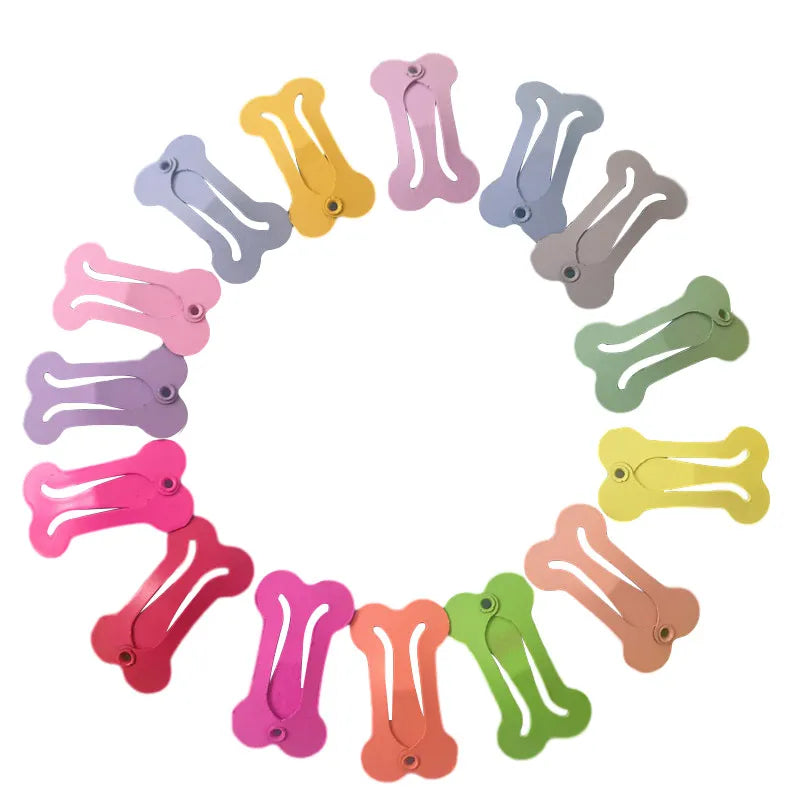 Dog Hairpin in Bone Solid