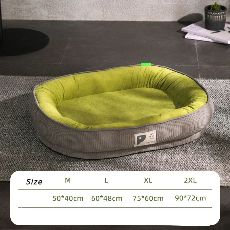 Modern Dog Bed in Green