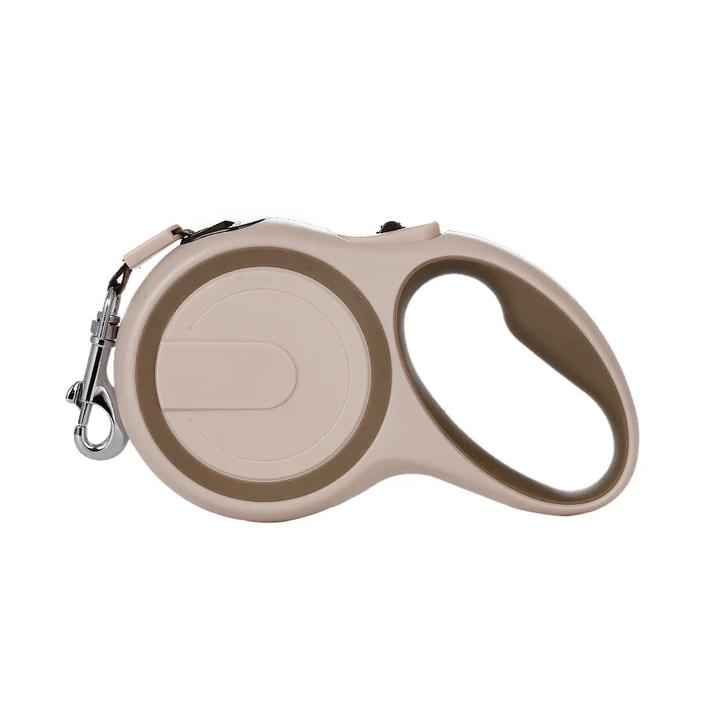Retractable Dog Leash in Khaki